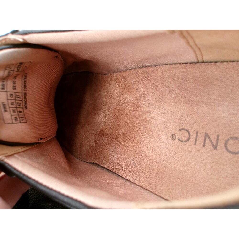 Vionic Winny Women's Black Lace Up Shoes Size 11 Casual Comfort - Picture 7 of 11